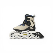 Rollerblade Inline Skates Macroblade 90 (Rollen: 90mm/84A, Kugellager: SG9) schwarz/sand/blau Damen