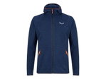 Salewa Fleecejacke Nuvolo mit Kapuze (warm, atmungsaktiv) dunkelblau Herren