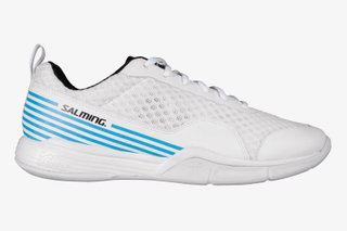 Salming Hallen-Indoorschuhe Viper SL Leichtigkeit/Beweglichkeit weiss/hellblau Herren