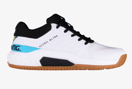 Salming Hallen-Indoorschuhe Recoil Ultra Stabilität/Dämpfung weiss/schwarz Herren