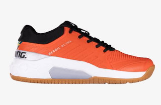 Salming Hallen-Indoorschuhe Recoil Ultra Stabilität/Dämpfung orange Herren