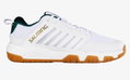 Salming Hallen-Indoorschuhe Recoil Strike 2 Beweglichkeit/Leichtigkeit weiss/grün Herren