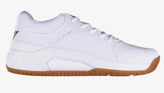 Salming Hallen-Indoorschuhe Recoil Ultra Stabilität/Dämpfung weiss/silber Herren