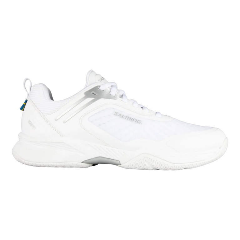 Salming Hall Indoor Court Shoes Fusion Pro Stability White/Silver Men's