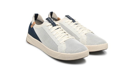 Saola Sneaker Cannon Knit 2.0 weiss/navyblau Herren