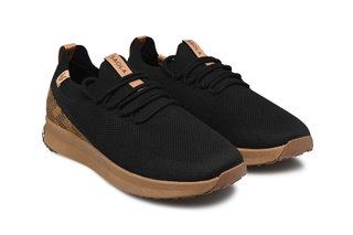 Saola Sneaker Tsavo 2.0 Waterproof (gestricktes Obermaterial, wasserdicht) schwarz Herren