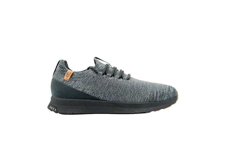 Saola Sneaker Tsavo 2.0 Wool (Merino wool) steel grey men's