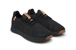 Saola Sneaker Tsavo 2.0 Wool (Merinowolle) schwarz Herren