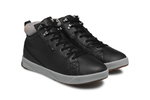 Saola Alltag-Winterschuhe Bergen Waterproof Warm (Leder, wasserdicht) schwarz/grau Herren