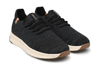 Saola Sneaker Tsavo 2.0 Wool (Merinowolle) schwarz Damen