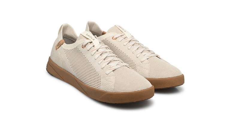 Saola Sneaker Cannon Knit 2.0 weiss/dune Herren