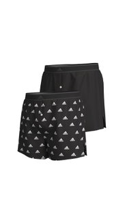 adidas Underwear Boxer Shorts Woven black/black - 2 pieces