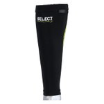 Select Wadenwärmer Kompression schwarz/lime 2er Herren