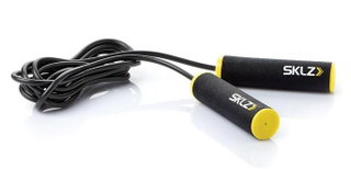 SKLZ Springseil mit weichen Griffen (3 Meter) schwarz