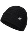 super natural Zimowa czapka City Beanie (wełna merino, idealna termoregulacja) czarna - 1 sztuka