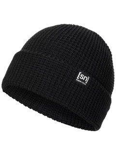 super natural Winter hat City Beanie (Merino wool, ideal thermoregulation) black - 1 piece