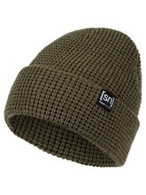 super natural Winter hat City Beanie (Merino wool, ideal thermoregulation) avocado green - 1 piece