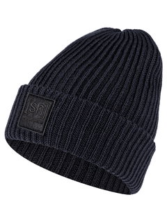 super natural Winter hat Julie Beanie (Merino wool, ideal thermoregulation) black - 1 piece