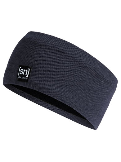 super natural Headband Riffler (comfortable fit with Merino wool) dark blue - 1 piece