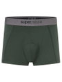 super natural Boxershort Bike Merino Unstoppable Padded (ergonomisches Sitzpolster) dunkelgrün Herren
