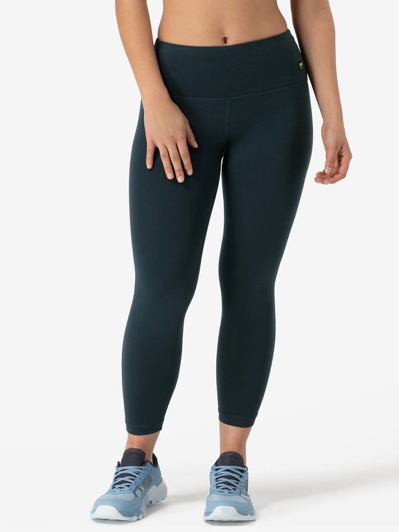 super natural Sporthose Super Tights (Merinowolle, weicher Tragekomfort, atmungsaktiv) enganliegend blau Damen