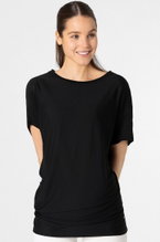 super natural Sport-/Freizeitshirt Yoga Loose Tee schwarz Damen