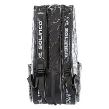 Torba na rakiety Solinco Tour Team Camo (torba na rakiety, 3 główne komory, komora termiczna, komora na buty) biała 15