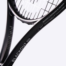 Solinco Tennisschläger Blackout 100in/300g/Turnier schwarz - unbesaitet -