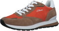 s.Oliver Sneaker 5-13667-20-639 mit Soft Foam - Leder - 2023 orange Herren