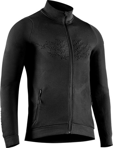 X-Bionic Funktionsjacke (Full Zip) Instructor 4.0 Transmission Snow Layer - schwarz Herren