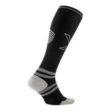 STOX Energy Socks Laufsocke Kompression Running Socks (fördert Durchblutung) schwarz Damen - 1 Paar
