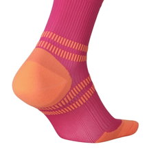 STOX Energy Socks Laufsocke Kompression Running Ankle Socks (gezielte Kompression) pink/orange Damen - 1 Paar