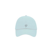 SWFD Baseball Cap Heart Summer Cap Light Blue - 1 Piece