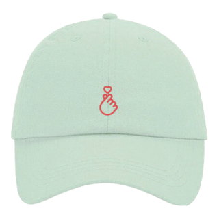 SWFD Baseball Cap Korean Heart Summer Cap green - 1 piece