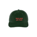 SWFD Basecap more amor por favor Kord Kappe grün - 1 Stück