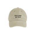 SWFD Basecap more amor por favor Vintage Cap sandbraun - 1 Stück