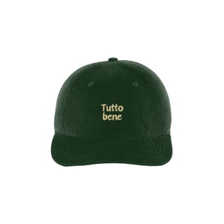 SWFD Basecap Tutto Bene Kord Kappe grün - 1 Stück
