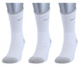 Sympatico Tennissocken Crew (Baumwolle) weiss - 3 Paar