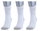 Sympatico Tennis Socks Crew (Cotton) white - 3 Pairs