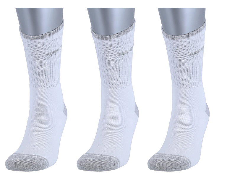 Sympatico Tennis Socks Crew (Cotton) white - 3 Pairs