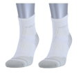 Sympatico Sports Sock Coolmax (Short Sock) white/gray - 2 pairs