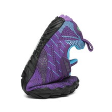 Saguaro Barfussschuhe Free I (flexible Sohle, breite Zehenbox) violett - Damen