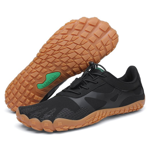Saguaro Barfussschuhe Vitality III (flexible Sohle, Zero Drop) schwarz/braun