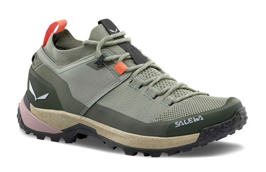 Salewa Buty trekkingowe Puez Knit Powertex (Trekking, wodoodporne, oddychające) oliwkowe damskie