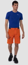 Salewa Wanderhose Short Pedroc Cargo 2 DST Outdoor (wasserabweisend, leicht) kurz rotorange Herren