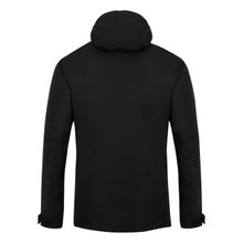 Salewa Wanderjacke Puez Powertex 2L (2-Lagen-Shell, wasser/winddicht) schwarz/orange Herren