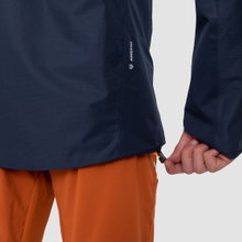 Salewa Wanderjacke Puez Powertex 2L (2-Lagen-Shell, wasser/winddicht) navyblau Herren