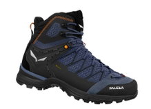 Salewa Wanderschuhe Mtn Trainer Lite Mid GTX (Trekking, wasserdicht) blau Herren