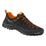 Salewa Wanderschuhe Wildfire Leather (Zustieg, Wildleder) schwarz Herren