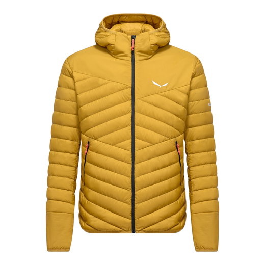 Salewa Daunenjacke Brenta (windbeständig und wasserabweisend) 2025 olivegelb Herren